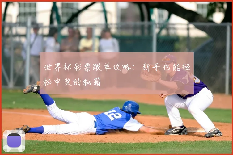 世界杯彩票跟单攻略:新手也能轻松中奖的秘籍