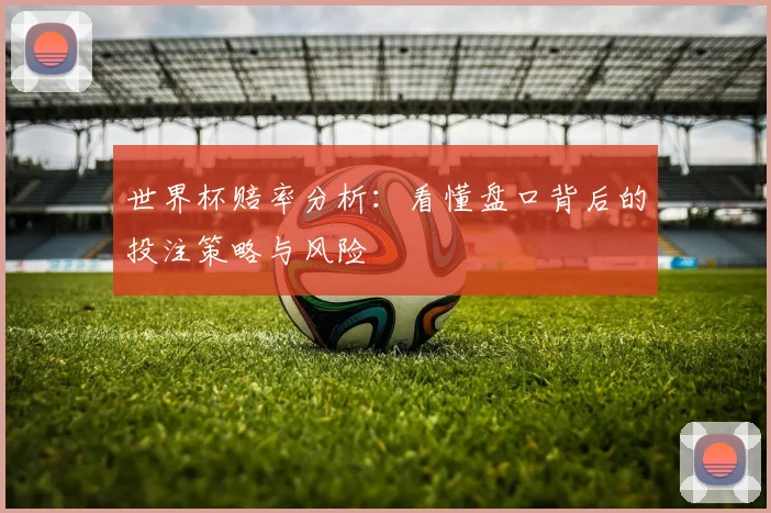 世界杯赔率分析：看懂盘口背后的投注策略与风险