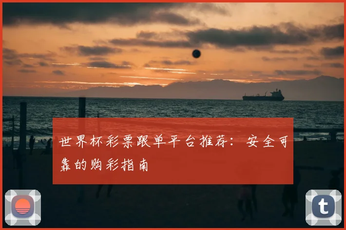 世界杯彩票跟单平台推荐：安全可靠的购彩指南