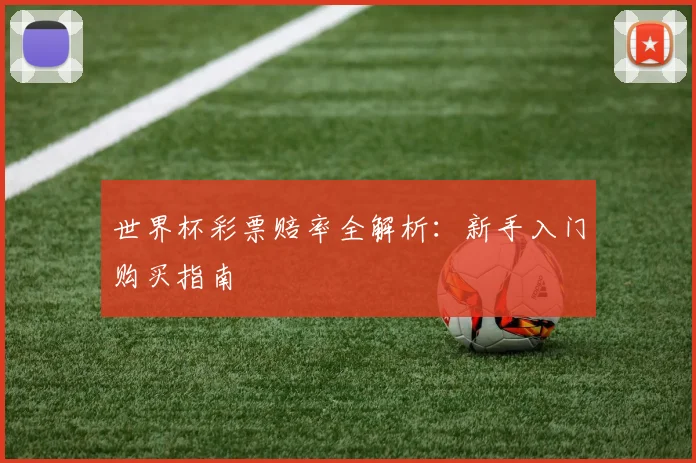 世界杯彩票赔率全解析:新手入门购买指南